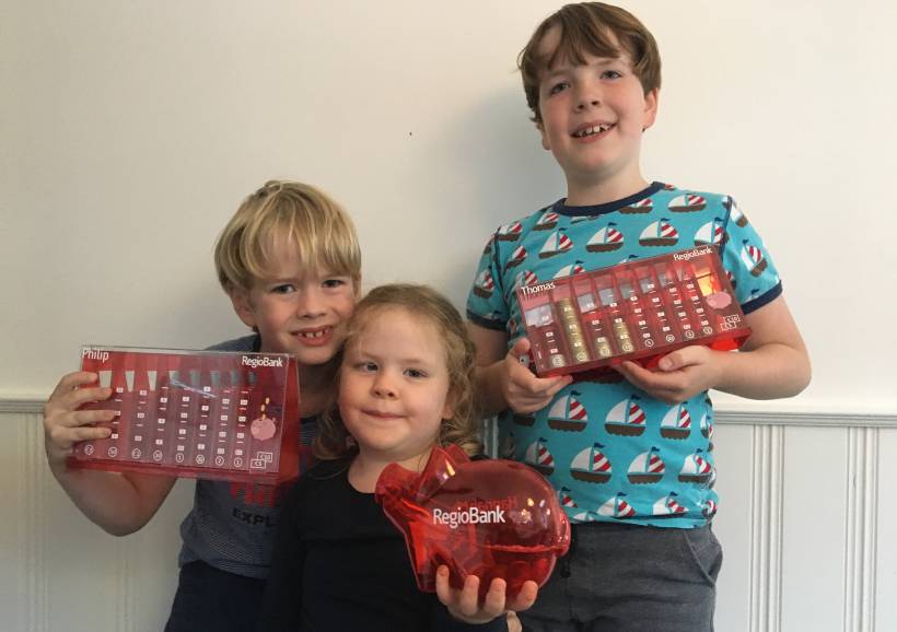 Kinderspaarweken bij RegioBank in oktober en november