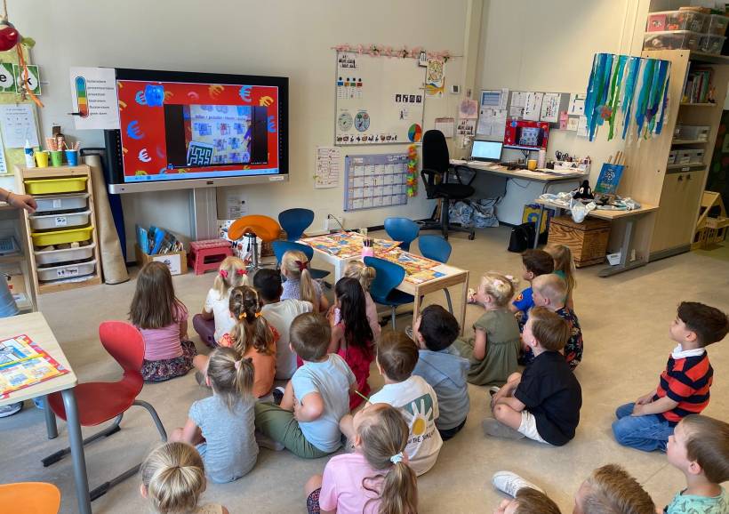 Kleuters maken kennis met geld